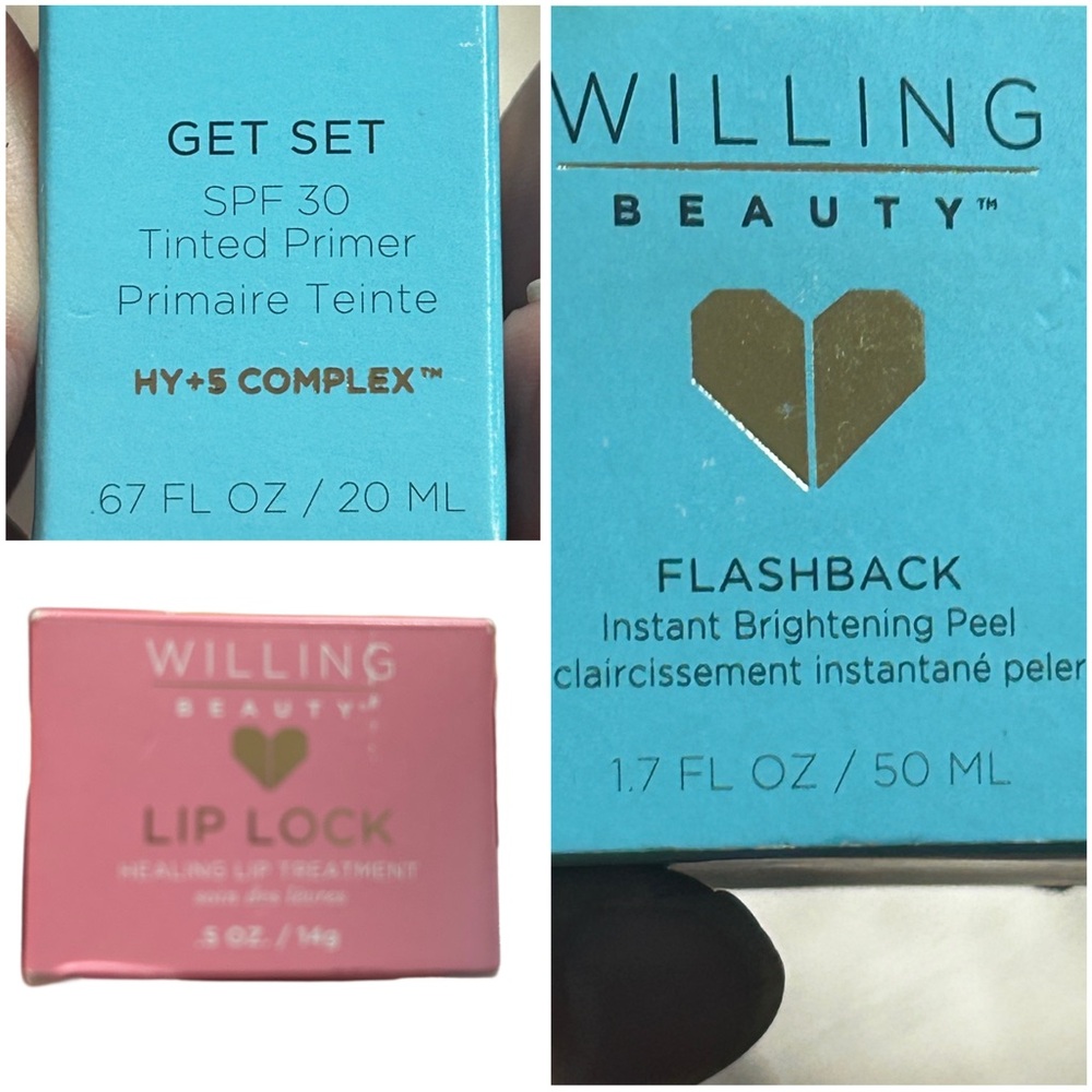 Willing Beauty skincare set